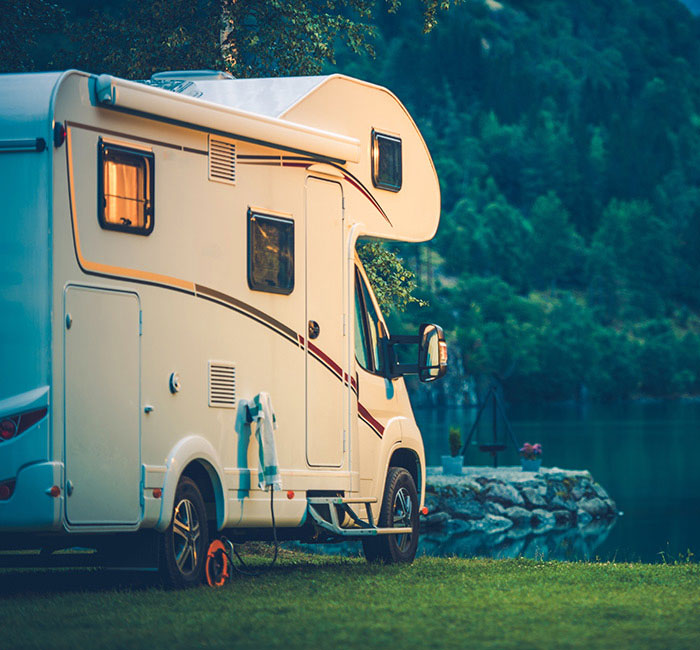 gas plumber for a caravan